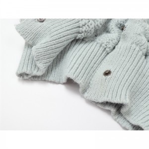 เสื้อสเวตเตอร์คาร์ดิแกนถักนิตติ้ง