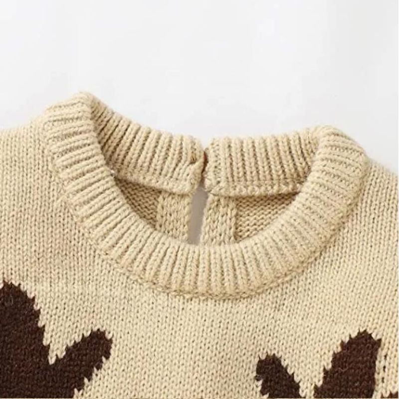 2023 เสื้อสเวตเตอร์ Christmas Baby Knitited ใหม่ล่าสุดสำหรับเด็ก