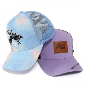 คลาสสิกคลาสสิกคุณภาพสูง 5 แผงสำหรับผู้ใหญ่หมวกเบสบอลรถบรรทุกพร้อมโลโก้เย็บปักถักร้อยพิมพ์การพิมพ์