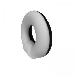 ขายร้อนผู้ชายของเล่นเพศสัมพันธ์วงแหวนไก่สำหรับผู้ชายช่วยตัวเอง (ขาวดำ)