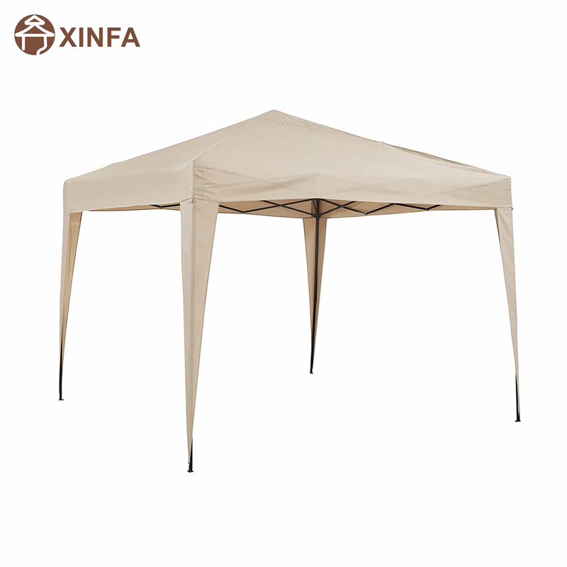 เฟอร์นิเจอร์ Crosley Hampton Collapsible Outdoor Gazebo, 10 \\ 'x 10 \\' - Tan