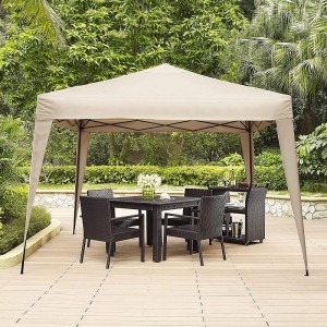 เฟอร์นิเจอร์ Crosley Hampton Collapsible Outdoor Gazebo, 10 \\\\ \'x 10 \\\\\' - Tan