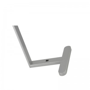 โคมไฟโต๊ะโต๊ะข้างเตียงโลหะสไตล์เรียบง่ายพร้อมสวิตช์ขนาดเล็กโยกที่ห้องพัก