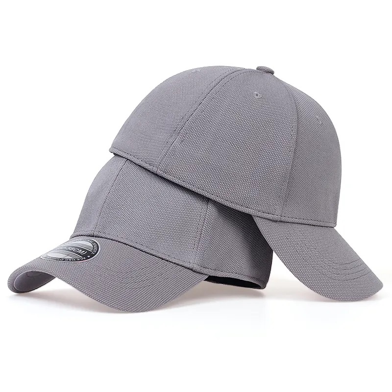 หมวกเบสบอลชุดเบสบอลคุณภาพสูงโลโก้ Unisex Custom Custom Embroidery ปิดฝากีฬาด้านหลัง