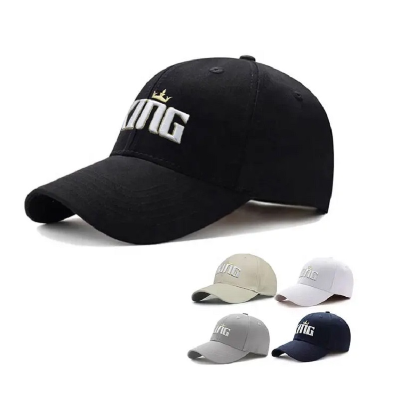 unisex 6 แผงเบสบอลปักคุณภาพสูงติดตั้งหมวกบุรุษหมวกกีฬาโลโก้ปักโลโก้แบบกำหนดเองหมวกเบสบอลสำหรับผู้ชาย