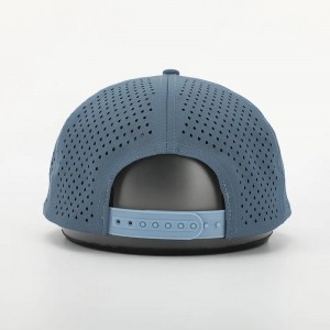 OEM โลโก้การออกแบบที่กำหนดเอง 5 แผงคลาสสิกคลาสสิกเลเซอร์เปล่าที่ไม่มีโครงสร้างตัด 5 แผง Gorras Nylon Rope Hat