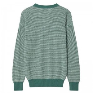 Men\'s Mix Color Color Crewneck Sweater เสื้อยืดแขนยาว