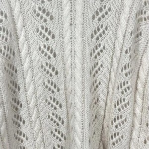 เสื้อสเวตเตอร์เสื้อสวมหัวแขนยาวของผู้หญิงแฟชั่นรอบคอแขนยาว