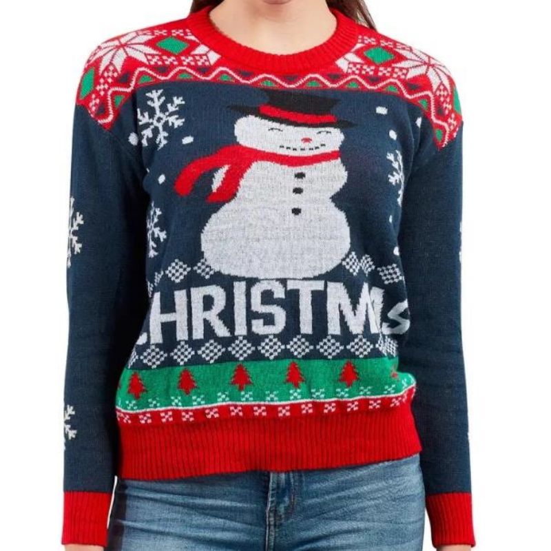 Stoke Wholesale-Merry Pullover Pullover Family Couple Christmas Sweater Christmas