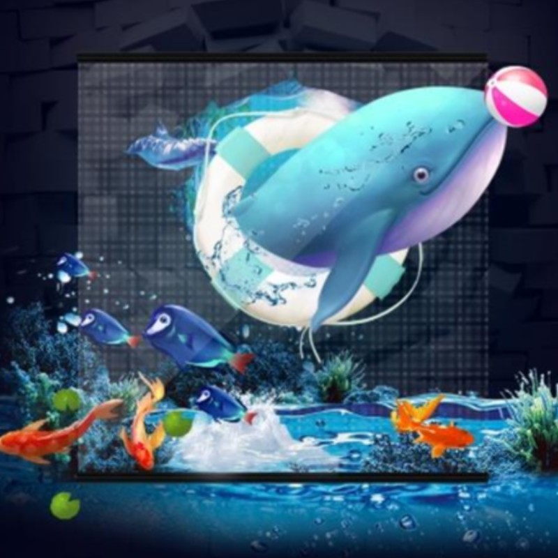 บทนำสั้น ๆ เกี่ยวกับหน้าจอ LED โฮโลแกรมโปร่งใส