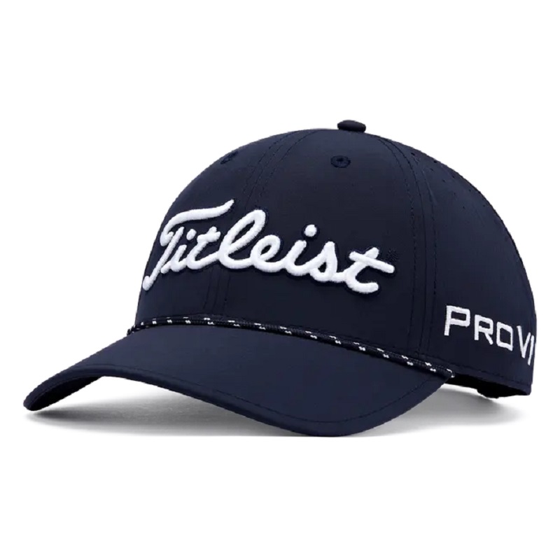 Custom 6 Panel Golf Cap strapback โครงสร้างเบสบอลโครงสร้าง 3D พัฟปักโลโก้หมวกโค้งงอ Bill เชือก Golf Gorras