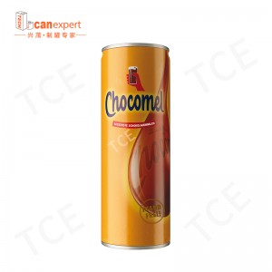 TCE-New Design เครื่องดื่มนมกระป๋องสามารถปิดผนึกได้ 0.25 มม. กระป๋องโลหะปิดผนึกโลหะ