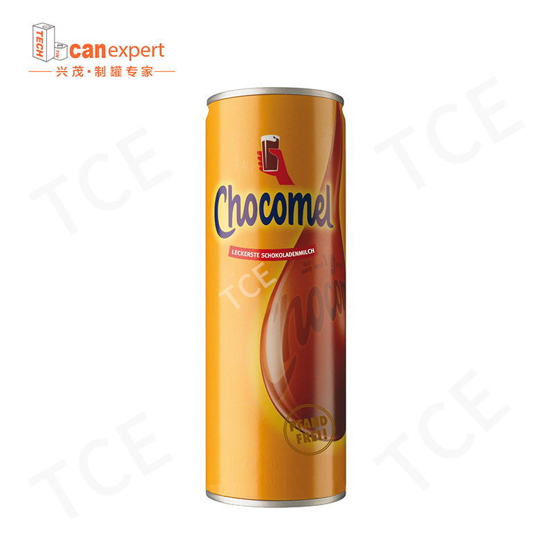 TCE-New Design เครื่องดื่มนมกระป๋องสามารถปิดผนึกได้ 0.25 มม. กระป๋องโลหะปิดผนึกโลหะ