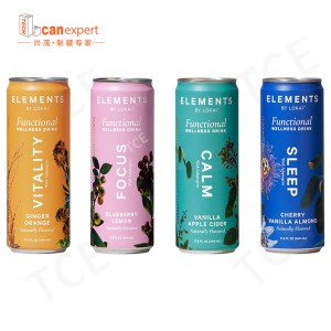 บรรจุภัณฑ์ความปลอดภัยเกรดอาหารขายส่งเปล่า 250ml 500 มล. เครื่องดื่มอลูมิเนียมพิมพ์กระป๋องสำหรับเครื่องดื่มเบียร์บรรจุภัณฑ์ขวด...