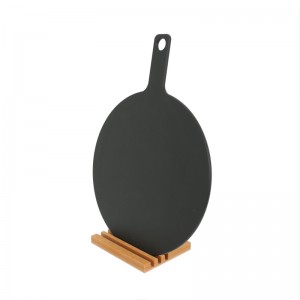 กระดานไฟเบอร์บอร์ดไม้กระดานเสิร์ฟพร้อมด้ามจับพิซซ่าบอร์ดไม้บอร์ดไม้