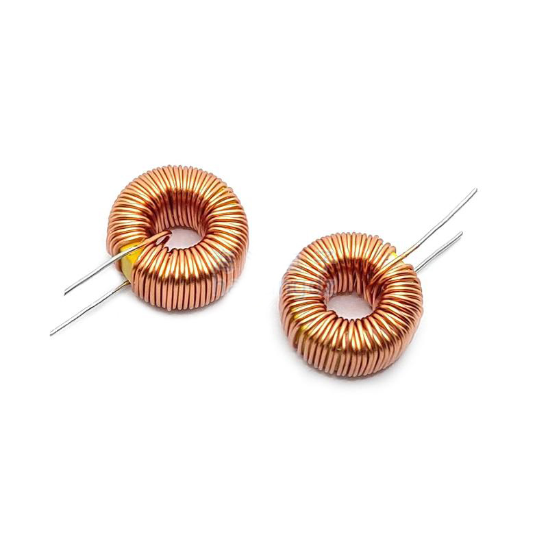 Toroidal inductors-การจัดเก็บพลังงานแหวนแม่เหล็กตัวเหนี่ยวนำเฟอร์ไรต์แกนแนวตั้งแนวนอนสีเหลืองสีน้ำเงิน-เขียวขจีสีเทาสีเทา