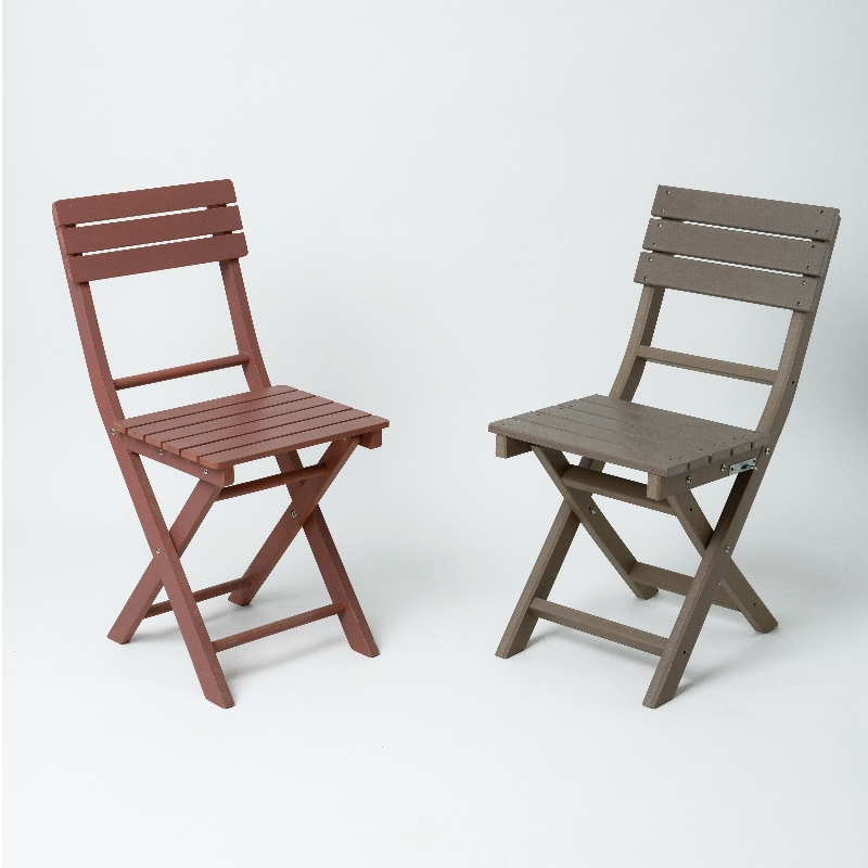 เก้าอี้แคมป์พลาสติก HDPE สำหรับกลางแจ้ง