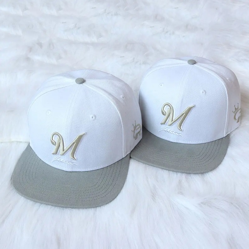 ราคาขายส่งคุณภาพสูง 6 แผง Flatbrim Snapback หมวกเบสบอลหมวกออกแบบแฟชั่นฮิปฮอป