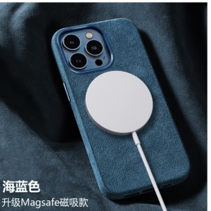 Apple iPhone ใหม่ 15 Ollanti Eco เป็นมิตรกับหนังกลับหนังหนังนิ่มเครื่องหนังได้รับการคุ้มครองอย่างเต็มที่ด้วยความครอบคลุมเต็ม 360 องศาป้...