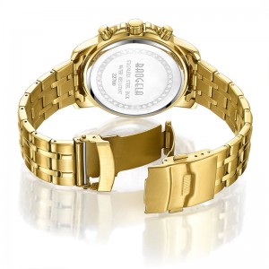 Baogela Quartz Men Gold Watch Top Brand Luxury Army Military Watches นาฬิกา Men Relogio Masculino Business Wristwatch 22700