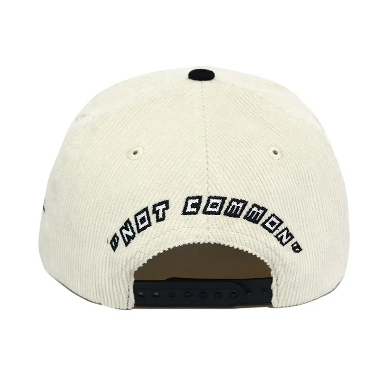 Direct Factory Custom Made 5 Panel Capball Hat Corduroy พร้อมโลโก้ปักปัก 3 มิติโลโก้ Cotton Sweatband แคปฤดูหนาวหมวกกีฬาหมวกกีฬา