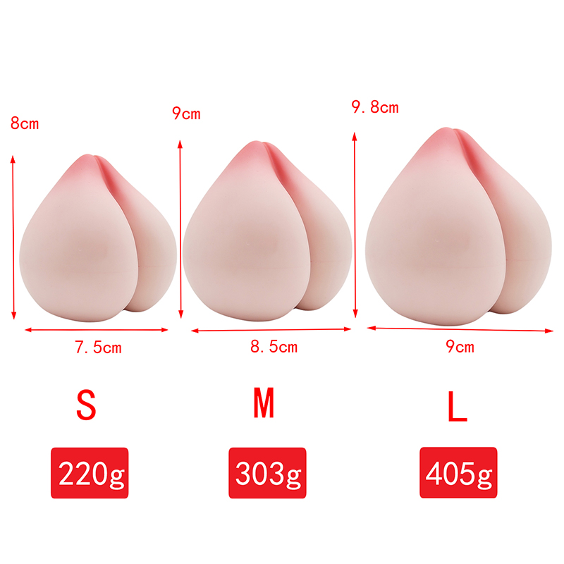 ขายร้อน Peach Silicone Vagina Masturbation Cup ผู้ใหญ่ของเล่นทางเพศผู้จัดจำหน่ายอัตโนมัติ