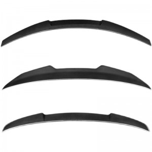 ริมฝีปากด้านหน้าคาร์บอนไฟเบอร์สำหรับซีรีย์ Audi RS