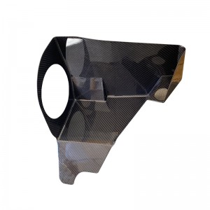ชิ้นส่วนรถยนต์คาร์บอนไฟเบอร์คาร์บอนไฟเบอร์แบบกำหนดเอง