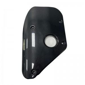 ชิ้นส่วนอัตโนมัติคาร์บอนไฟเบอร์ที่กำหนดเอง 3K ชิ้นส่วนรถยนต์คาร์บอนไฟเบอร์ทแยง