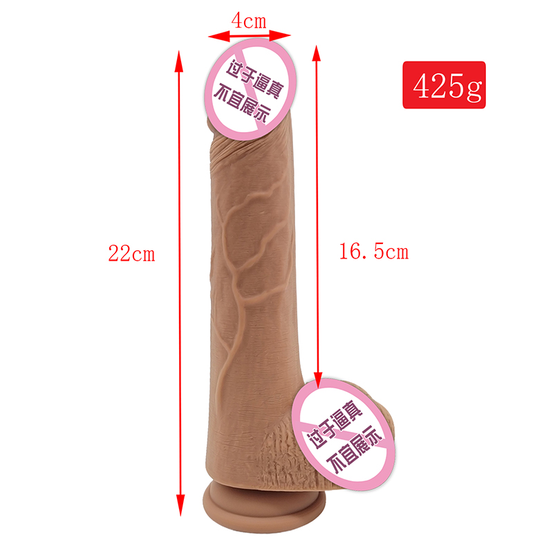869 การจำลองขายส่งยอดนิยม Cock Penis Didol Sex Toy Sucker Women Dildos คริสตัลที่สมจริงมากสำหรับผู้หญิงผู้ชาย