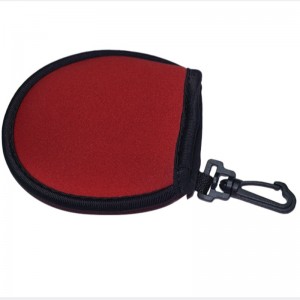 ใหม่ราคาโรงงานมาถึงกันน้ำ Neoprene Custom Logo Color Golf Ball Pouch Pocket Pocket Pocket Pocket Log