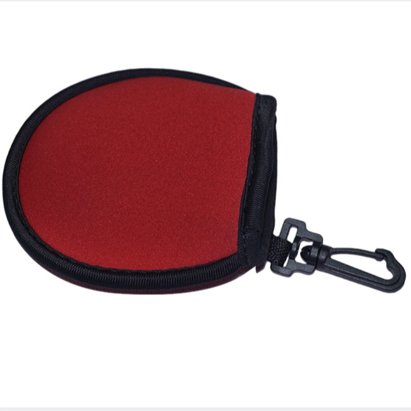 ใหม่ราคาโรงงานมาถึงกันน้ำ Neoprene Custom Logo Color Golf Ball Pouch Pocket Pocket Pocket Pocket Log