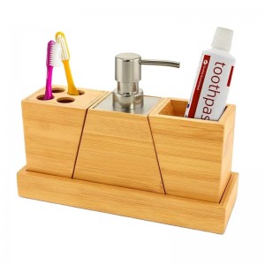 อุปกรณ์ห้องน้ำไม้ไผ่