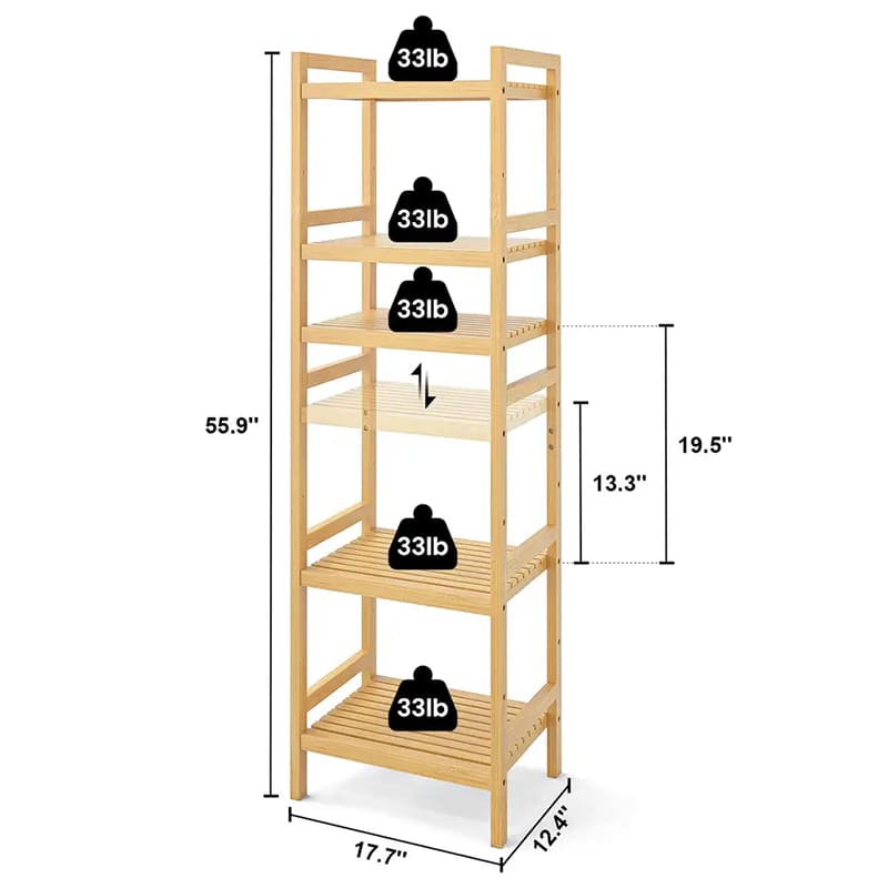 BSCI Custom 6 Tiers ปรับหนังสือดีได้