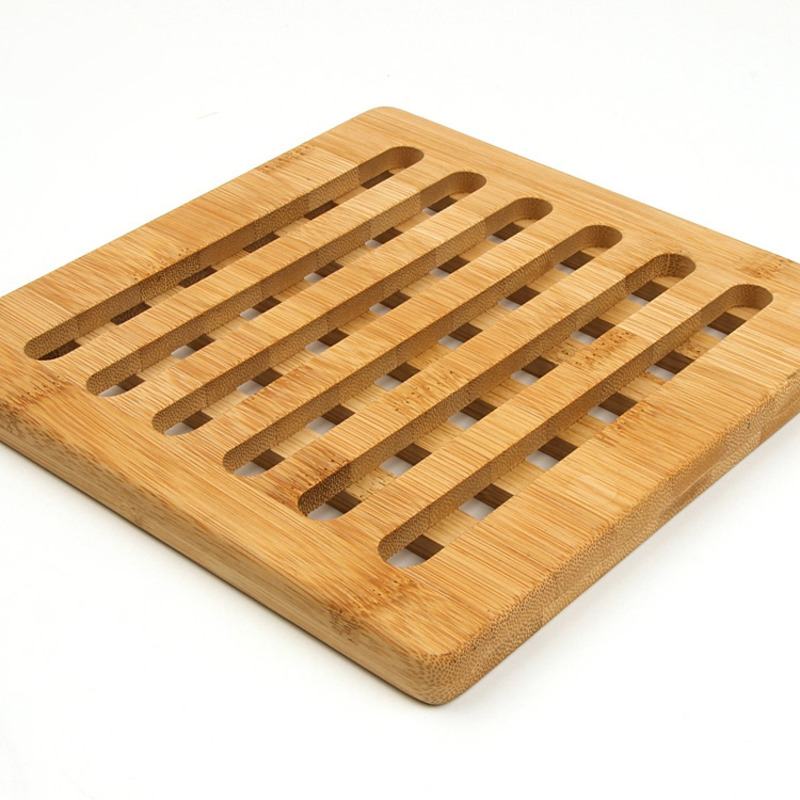 Coaster \\\\ ห้องครัวที่ทันสมัยเครื่องดื่มที่ทนต่อหม้อไม้ไผ่