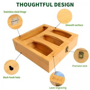 การจัดเก็บถุงซิปไผ่