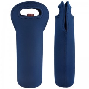 เครื่องดื่มน้ำที่กำหนดเองที่วางเบียร์ฉนวนถุงน้ำมือไวน์ขวดไวน์ถือกระเป๋าหิ