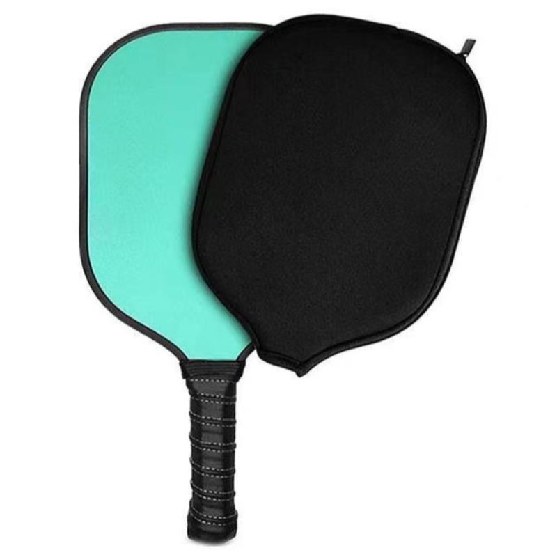 โลโก้แบบกำหนดเองที่ทนทาน Neoprene Sport Pingpong Table Tennis Badminton Case Case Case Pickleball Paddle Cover ปลอกแขนป้องกัน