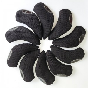 ฝาครอบเหล็กกอล์ฟสีสันสดใส Neoprene Golf Club Wedge Iron Protective headcover 1SET รวมถึง 10pcs