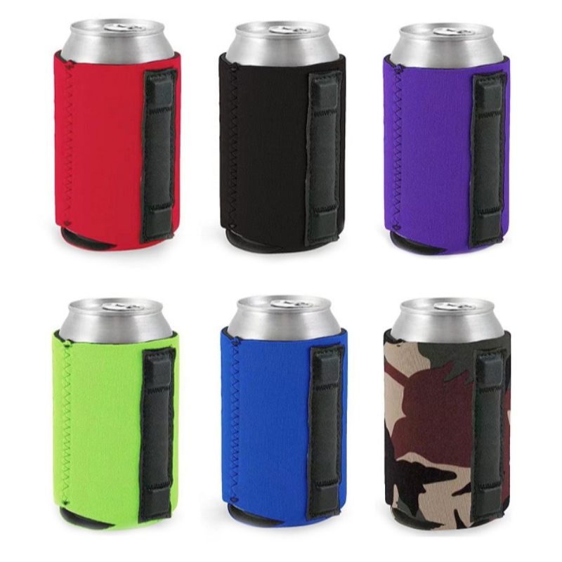 ผู้ถือ Stubby Logo Promotional Neoprene Magnetic Magnetic Stubby Log