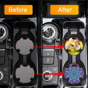 ขายร้อนจากธรรมชาติรถรถไฟใต้ดินเปล่าสีขาวสำหรับการระเหิดถ้วยรถไฟเหาะ