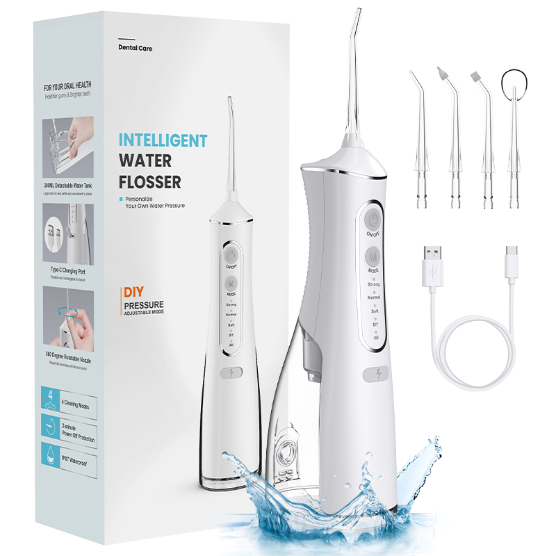 ขายร้อนชลประทานน้ำยาทำความสะอาดฟันน้ำ flosser waterflosser ครอบครัวฟันทำความสะอาดพกพาพกพา