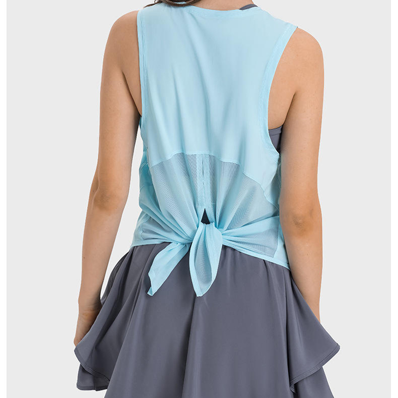 SC10258 TOPS TOPS DRY DRIT TANK TOP TOP GYM Sports กีฬาโยคะสปริงแฟชั่นหลวมเสื้อโยคะเสื้อกล้ามเสื้อกล้าม