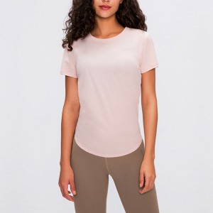 SC10269 Crop Top Gym Yoga Yoga Sports Sports Women \\\\ s เสื้อยืดฟิตเนสหญิงสุดยอดกีฬาเหงื่อ