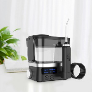 การออกแบบที่เป็นที่นิยมการออกแบบฟันที่ทรงพลังทำความสะอาดไม่ จำกัด 3 โหมดน้ำไหมขัดฟันไหมขัดฟัน