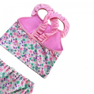 ฟลอรัลนัวเนียครอสจีบสองชิ้น