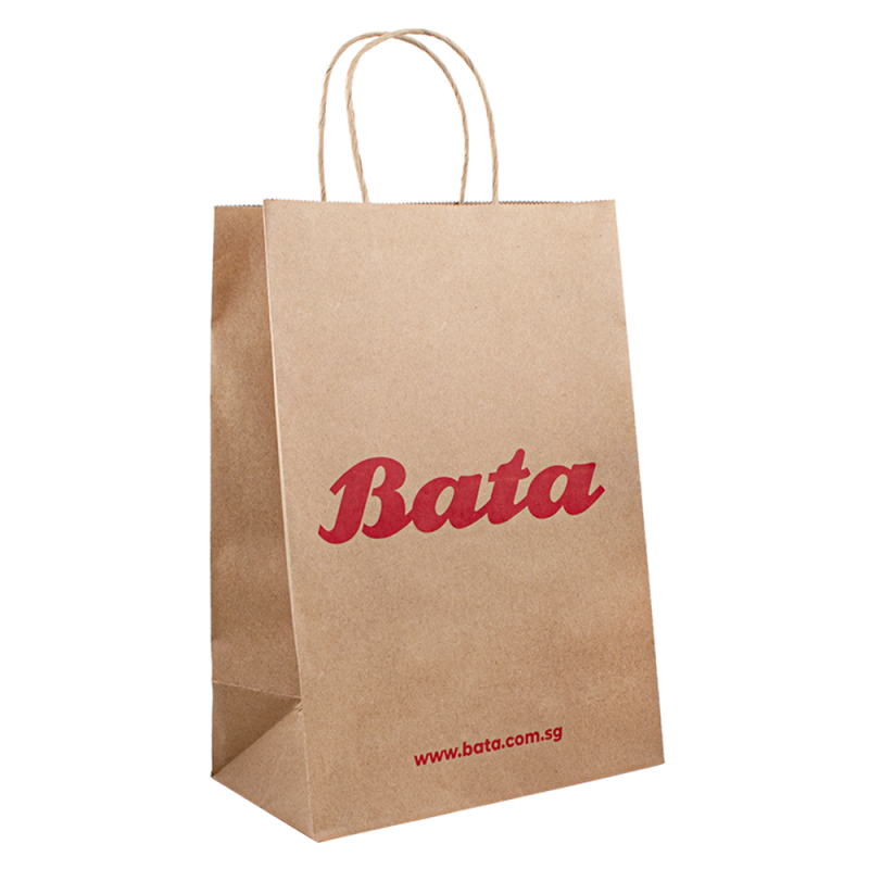 Kraft Shopping Recycled Mini Mini Paper Paper พร้อมบรรจุภัณฑ์