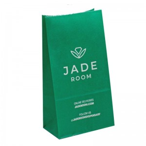 Greaseproof Fried Food Oil Bread Hamburger Donuts Takeaway Kraft Paper Bags