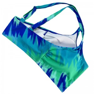 พิมพ์สองชิ้นด้วยสายรัดกว้าง