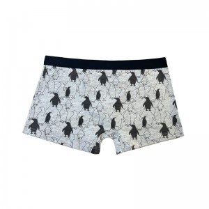 OEM Wholesale Plus Size Print Boxers ชุดชั้นในโพลีเอสเตอร์ที่ระบายอากาศได้